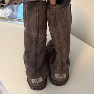 UGG Chocolate Suede Boots